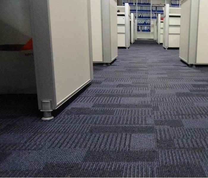 closeup view of carpet on office floor